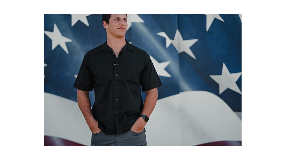 Vertx Dadeland CCW Short Sleeve Shirt - Mens, Guillotine Black, Small, VTX1510GUBKSMALL
