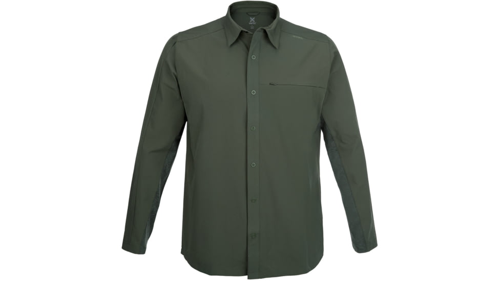 Vertx Expedition Long Sleeve Shirt - Mens, OD Green, Small, F1 VTX1534 OD SMALL N/A