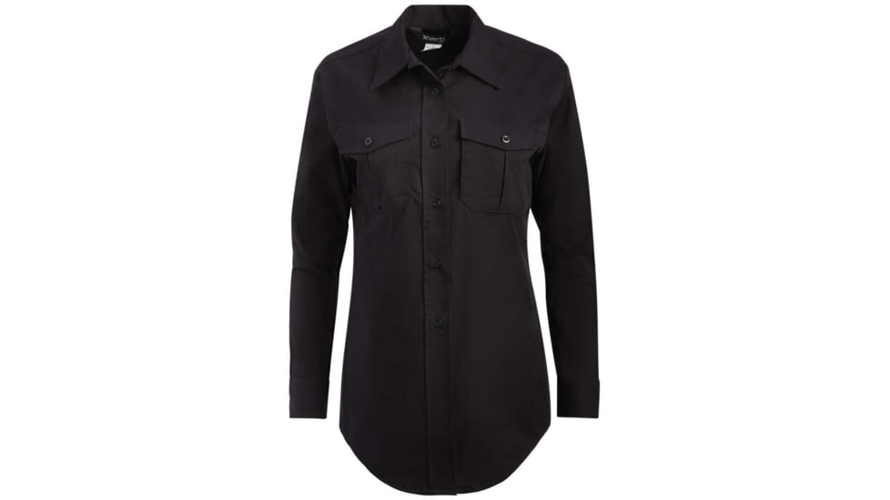 Vertx Fusion Flex Long Sleeve Shirt, Black - VTX8240WBK2XLLONG