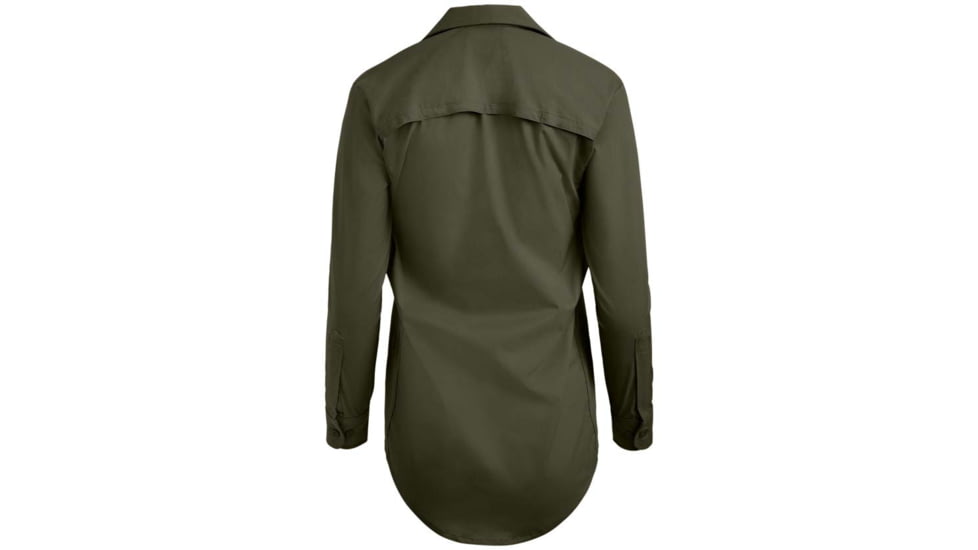 Vertx Fusion Flex Long Sleeve Shirt, Od Green - VTX8240WOD2XLLONG
