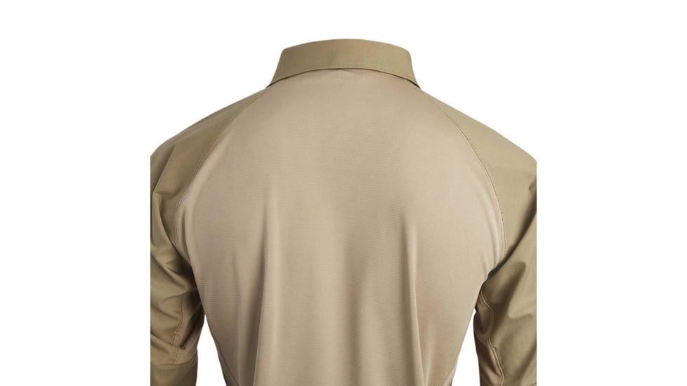 Vertx Fusion Flex Performance Hybrid Shirt - Long Sleeve, Desert Tan - VTX8255DT2XLLONG