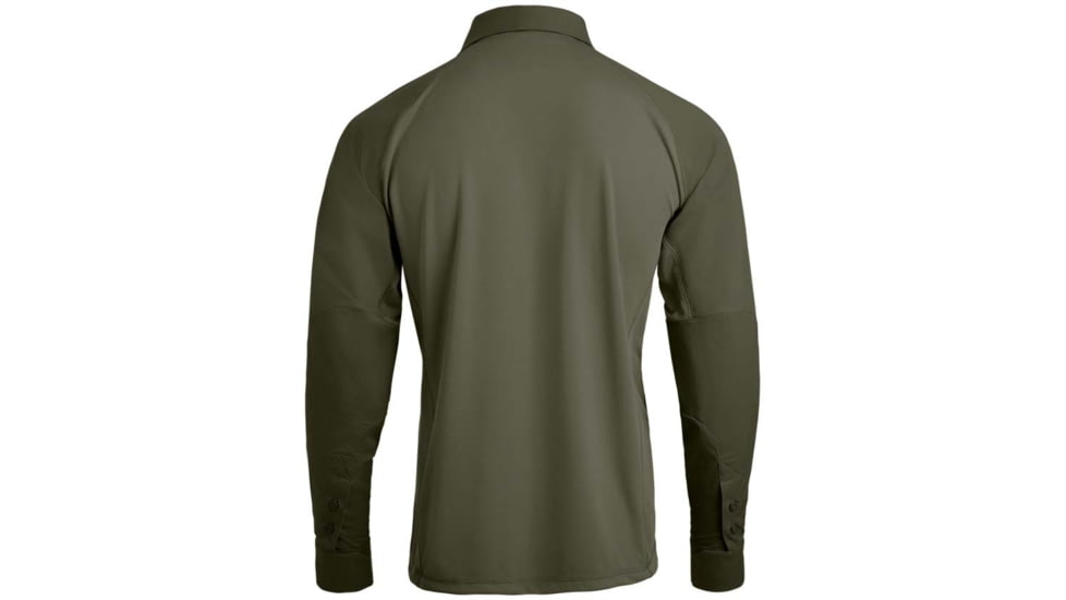 Vertx Fusion Flex Performance Hybrid Shirt - Long Sleeve, Od Green - VTX8255OD2XLLONG