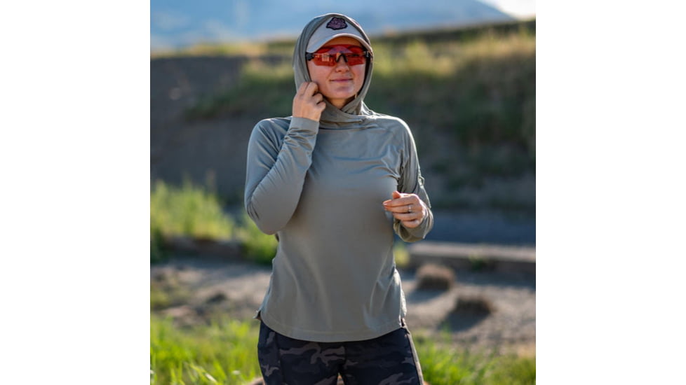 Vertx Lena Full Sun Hoody - Womens, Auburn, Small, F1 VTX7036 AB SMALL N/A