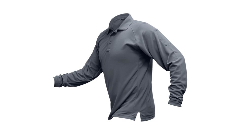 Vertx Coldblack Long Sleeve Polo - Men's, 3XL, Regular, Grey, F1 VTX4020P GY 3XL