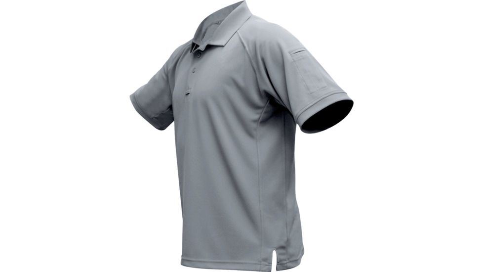 Vertx Coldblack Short Sleeve Polo - Men's, Medium, Long, Light Grey, F1 VTX4000PT LTG MEDIUM