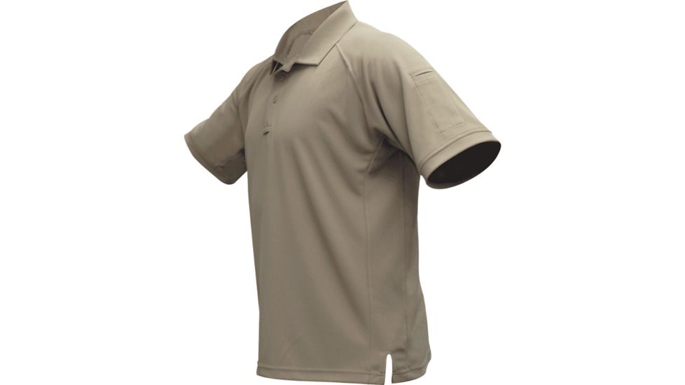 Vertx Coldblack Short Sleeve Polo - Men's, Medium, Long, Tan, F1 VTX4000PT TN MEDIUM
