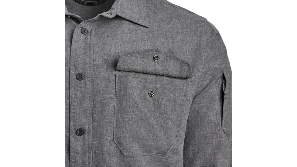 Vertx Recce Long Sleeve Technical Shirt - Mens, Craft Grey, Medium, 1521 CGY MEDIUM