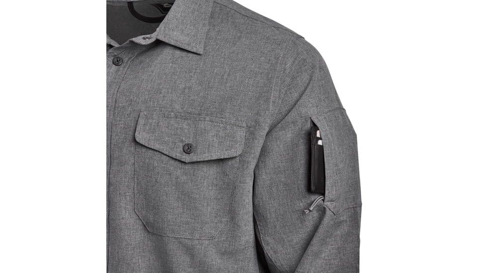 Vertx Recce Long Sleeve Technical Shirt - Mens, Craft Grey, Medium, 1521 CGY MEDIUM