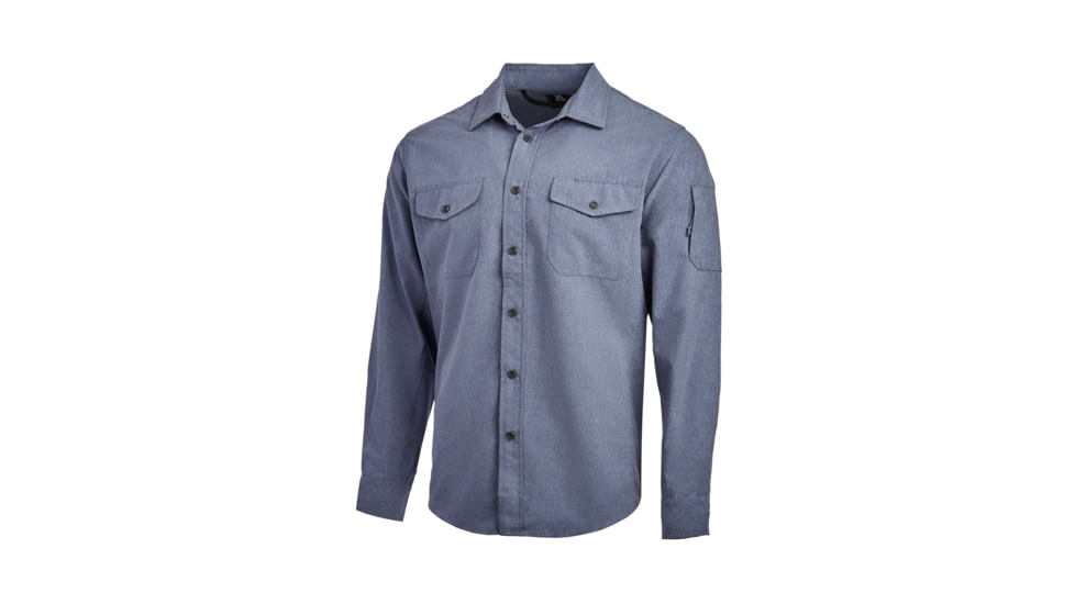 Vertx Recce Long Sleeve Technical Shirt - Mens, Estate Blue, Large, 1521 ESB LARGE