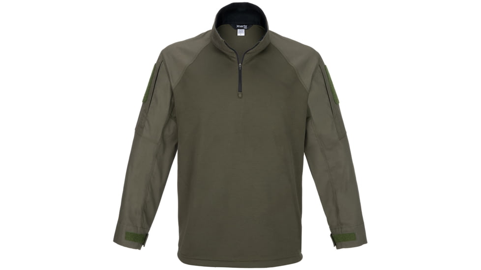 Vertx Recon Flex Combat Shirt - Long Sleeve - Mens, Od Green, Extra Large Regular, F1 VTX1910 OD XLARGE REG