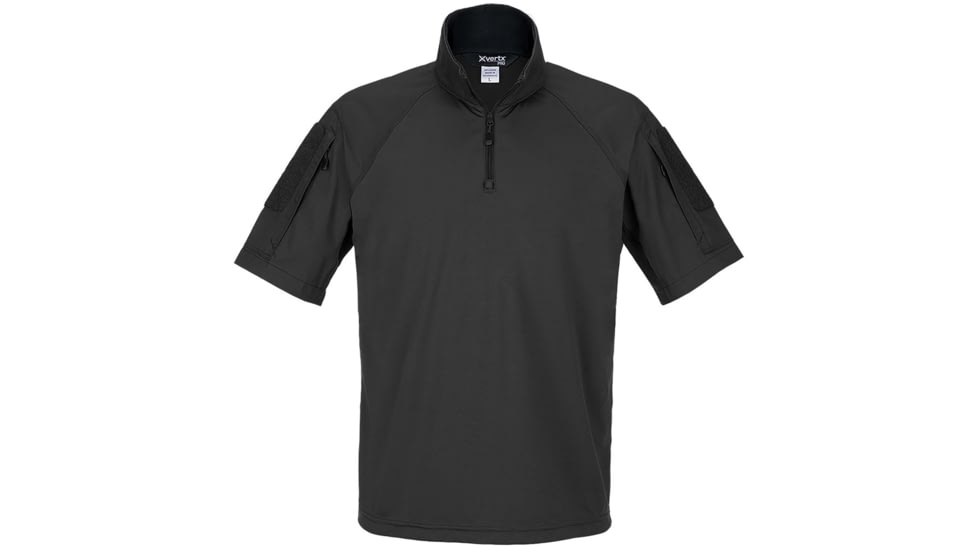 Vertx Recon Flex Combat Shirt - Short Sleeve - Mens, Black, Medium, F1 VTX1912 BK MEDIUM N/A