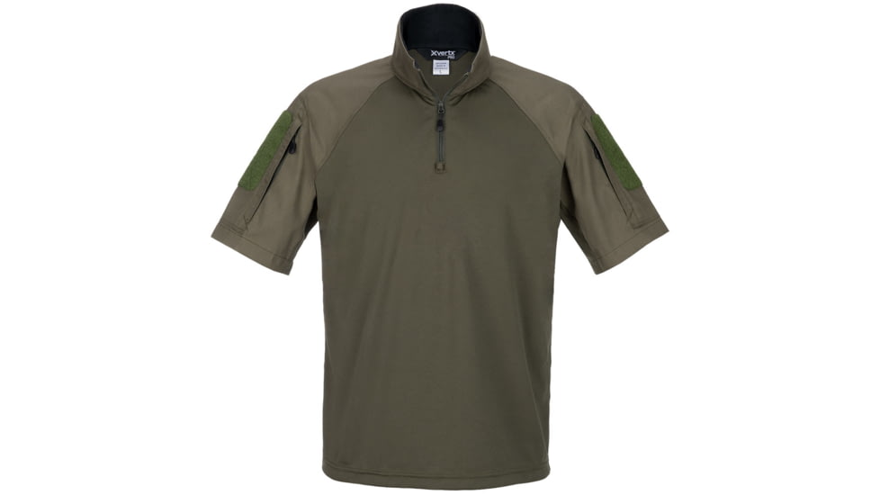 Vertx Recon Flex Combat Shirt - Short Sleeve - Mens, Od Green, Large, F1 VTX1912 OD LARGE N/A