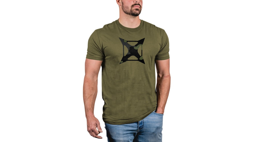 Vertx Stealth Logo Tee T-Shirt - Mens, FDE, Small, F1 VTX9043 NA SMALL