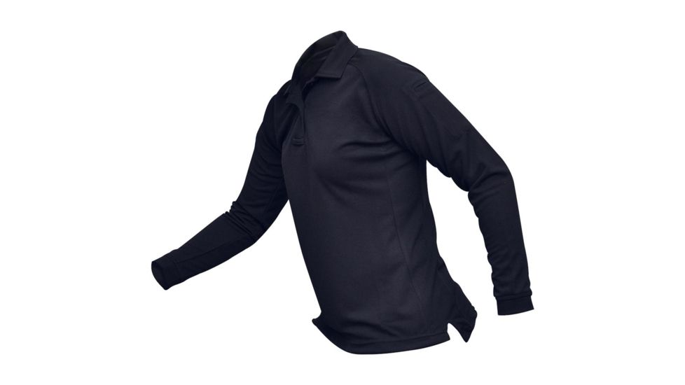 Vertx Women's Coldback Long Sleeve Polo Shirt, Navy, Size Medium VTX4030NVP-MEDIUM