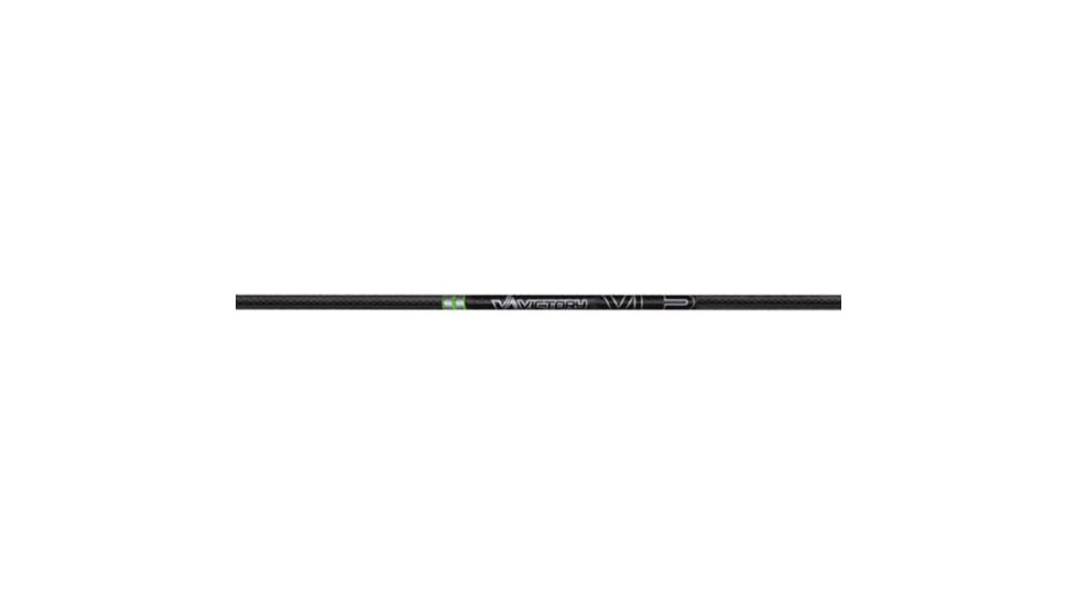 Victory VLR Elite Arrow Shafts, .001, 400 Spine, Pack of 12, Black, VLRE-400S-12