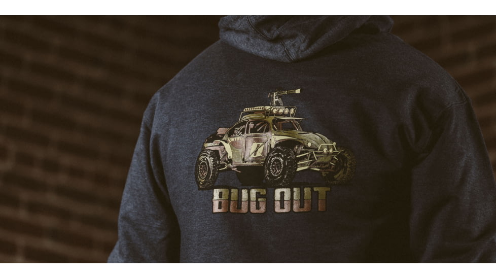 Viktos Big Time Bug Out Hoodies Mens, Navy Heather, Large, 1703004