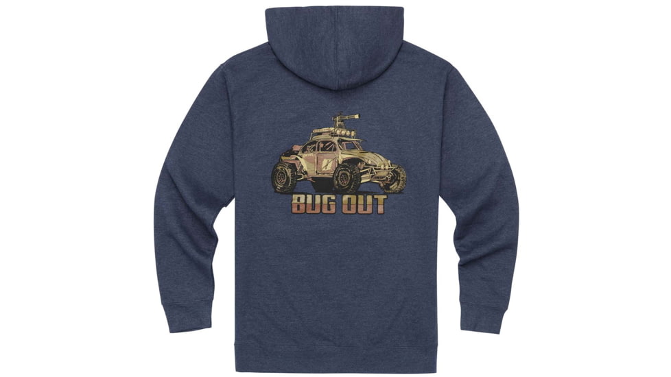 Viktos Big Time Bug Out Hoodies  Men's, Navy Heather, Large, 1703004