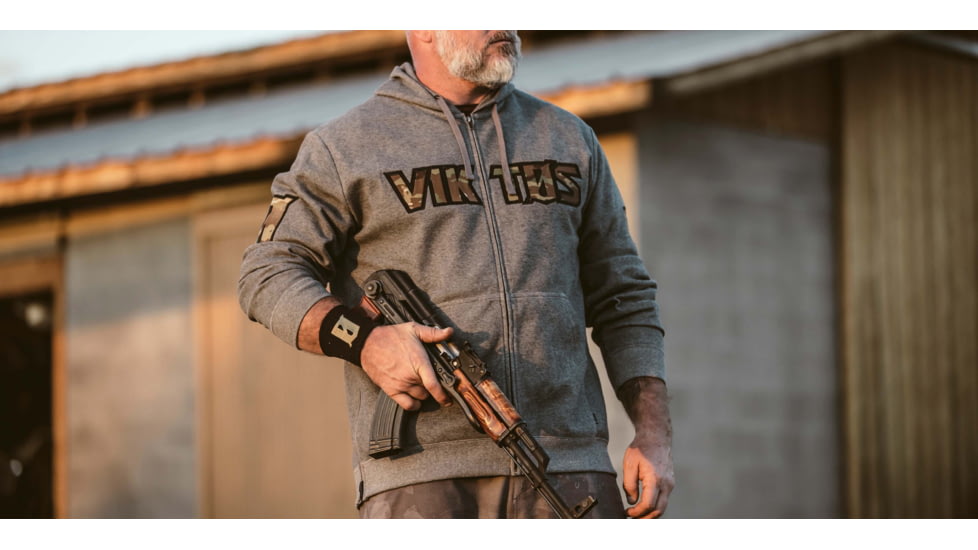 Viktos Gunvent Multicam Hoodie - Mens, Athletic Heather, XL, 1701805