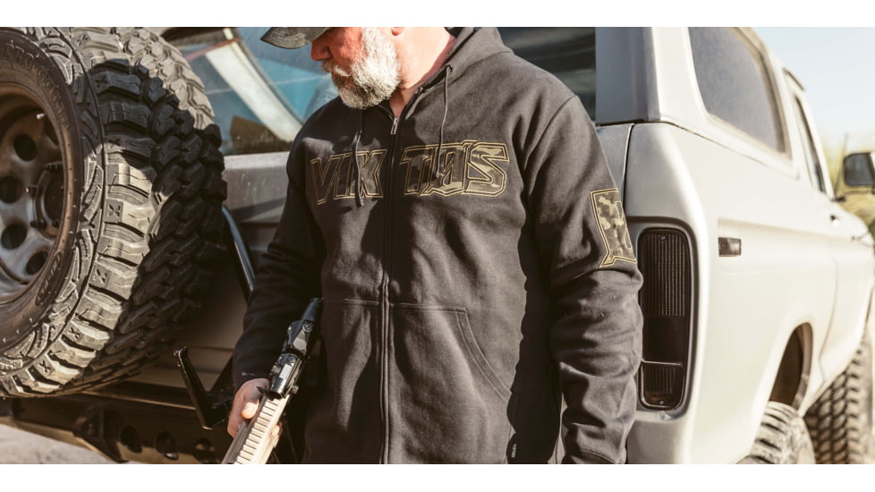 Viktos Gunvent Multicam Hoodie - Mens, Black, XL, 1701905