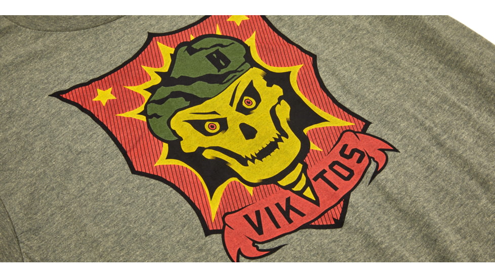 Viktos Mekong Tee T-Shirt - Mens, Sage Black Heather, Small, 1808502