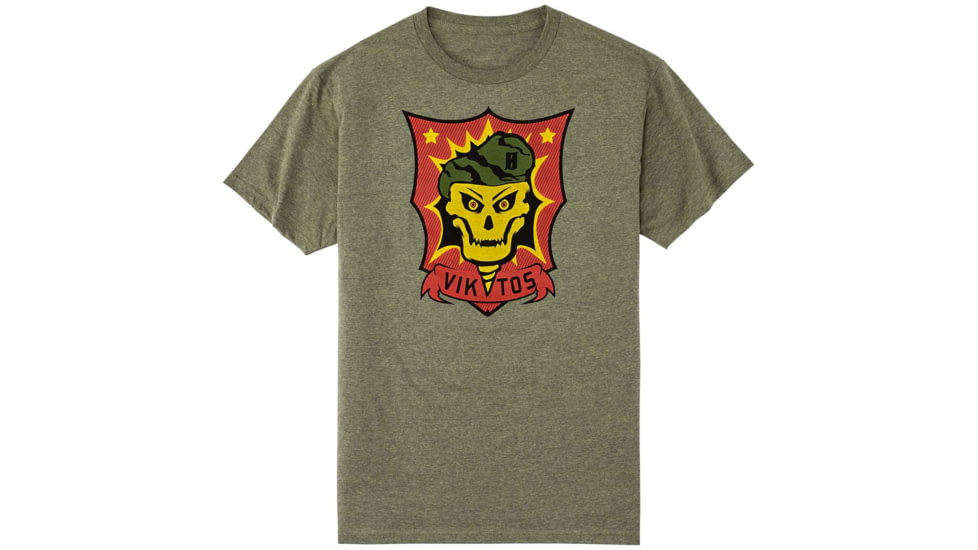 Viktos Mekong Tee T-Shirt - Mens, Sage Black Heather, Small, 1808502