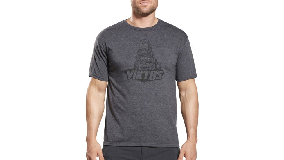 Viktos Treadnaught Top, Charcoal Heather, Medium, 1800803