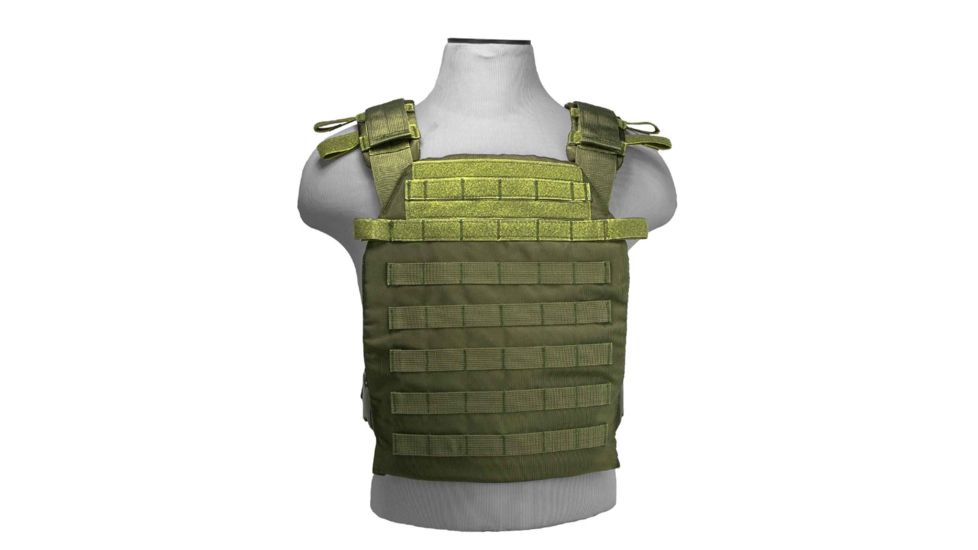 Vism By Ncstar Fast Plate Carrier for 11x14in Plates, Green, CVPCFL2995G