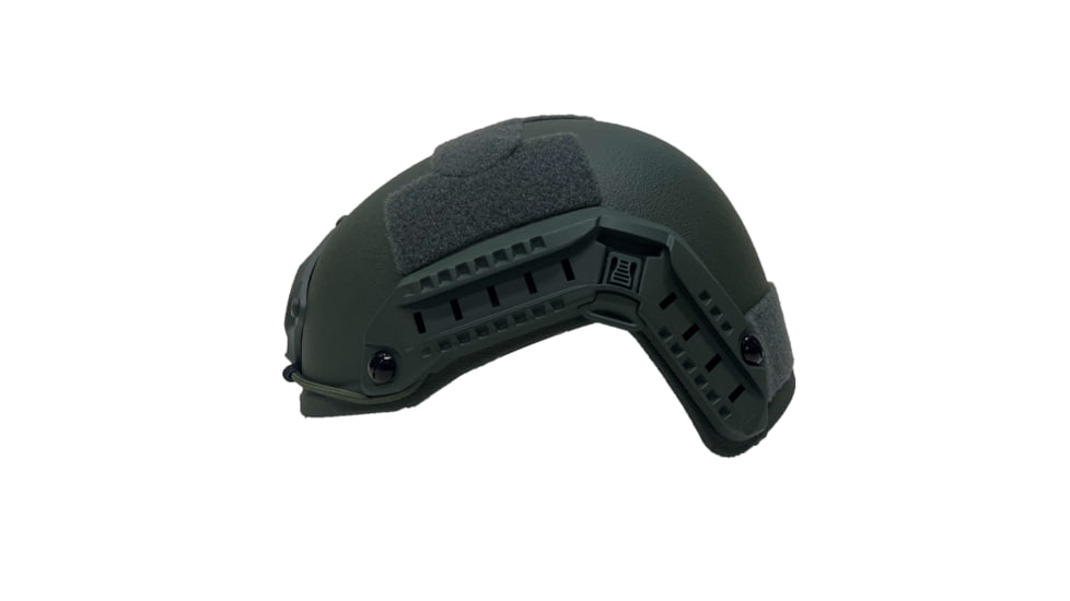 VISM Level IIIA Fast Helmet, Green, Extra Large, BPFHXLG