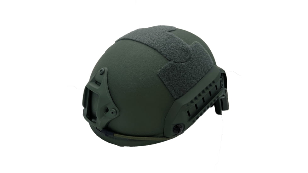VISM Level IIIA Fast Helmet, Green, Large, BPFHLG