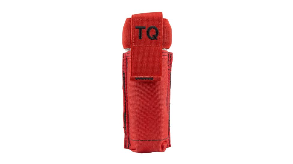 VISM Molle Tourniquet with Elastic Flap, Red, CVTQ3020R