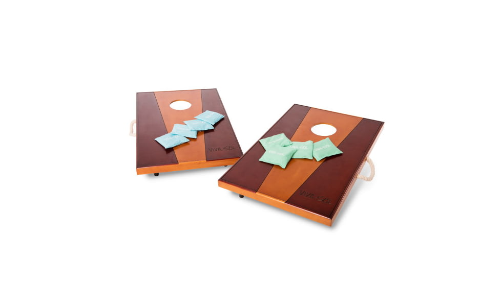 Viva Sol 2 x 3 ft Bean Bag Toss Game, Wood Tone, VS5001