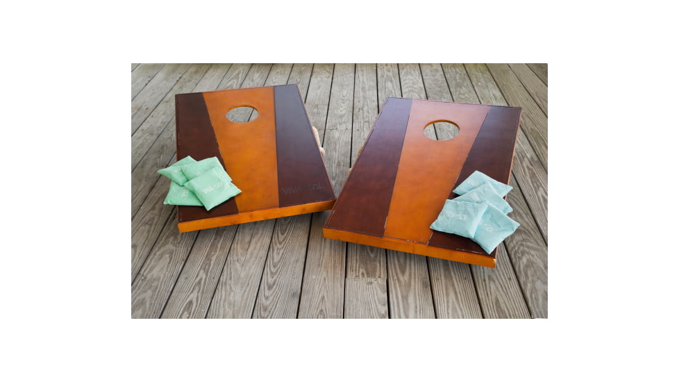 Viva Sol 2 x 3 ft Bean Bag Toss Game, Wood Tone, VS5001