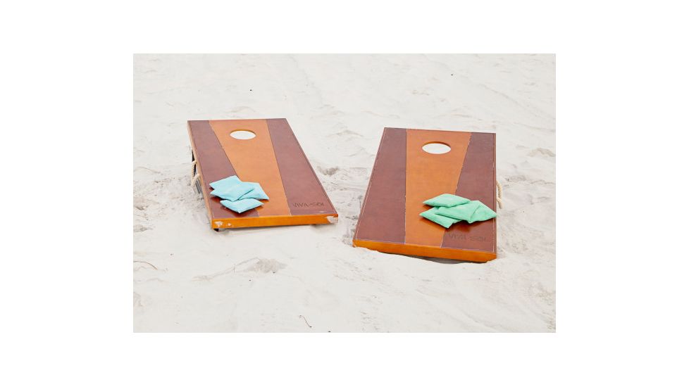 Viva Sol 2 x 4 ft Bean Bag Toss Game, Wood Tone, VS5000