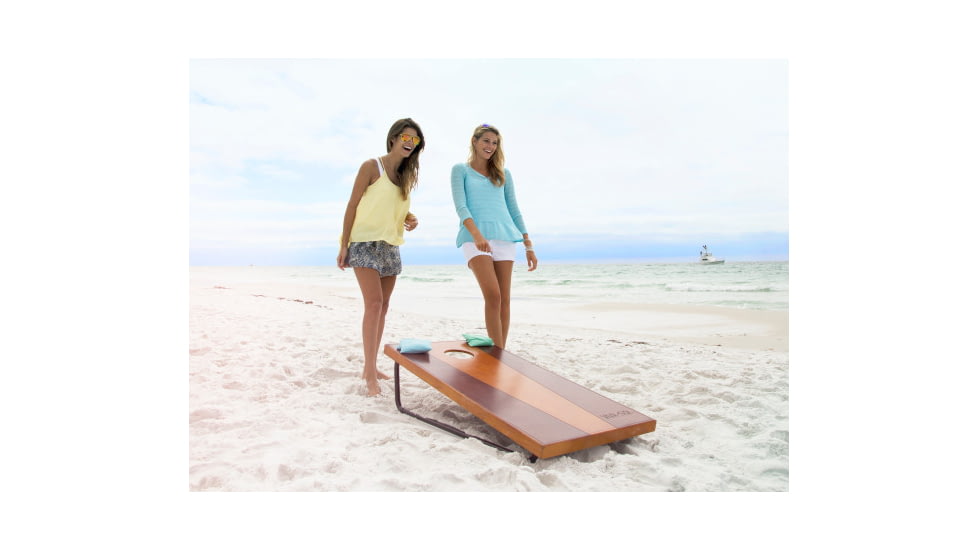 Viva Sol 2 x 4 ft Bean Bag Toss Game, Wood Tone, VS5000