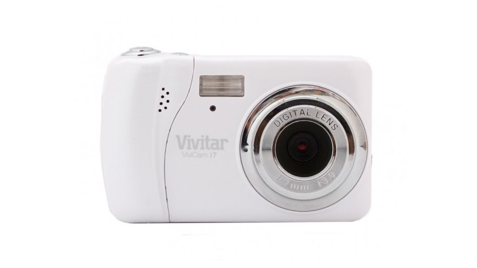 Vivitar ViviCam i7 iCam Digital Camera, White V17-white