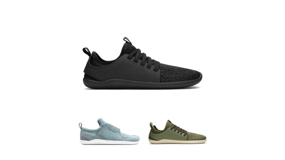 Vivo Barefoot Kanna Mesh Casual Shoe - Womens, Black, Light Blue, Olive