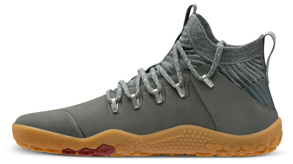 Vivobarefoot Magna Trail Leather WMK FG Hiking Shoes - Womens, Graphite, 7 US, 200156-01-37