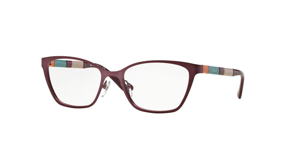 Vogue VO3975 Eyeglass Frames 977S-52 - Matte Brushed Violet Frame