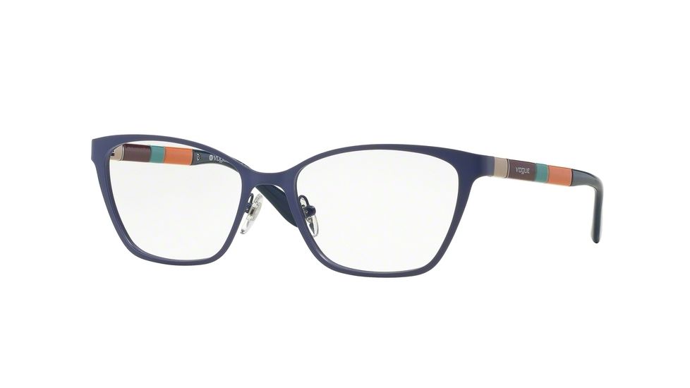 Vogue VO3975 Eyeglass Frames 982S-52 - Matte Brushed Blue Frame