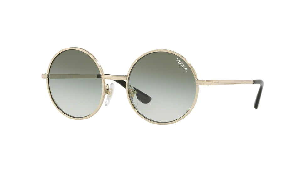 Vogue VO4085S Sunglasses 848/8E-50 - Pale Gold Frame, Green Gradient Lenses
