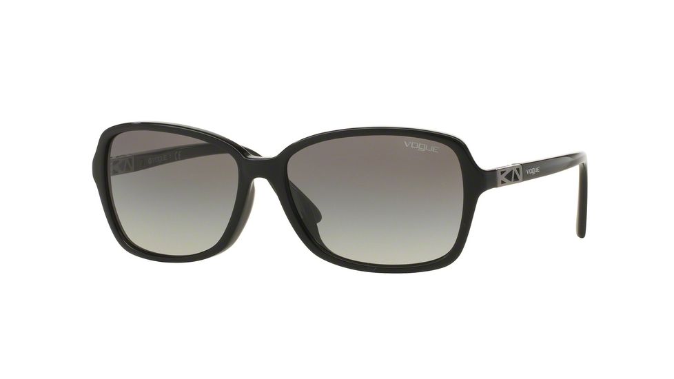 Vogue VO5031SF Single Vision Prescription Sunglasses VO5031SF-W44-11-58 - Lens Diameter 58 mm, Frame Color Black