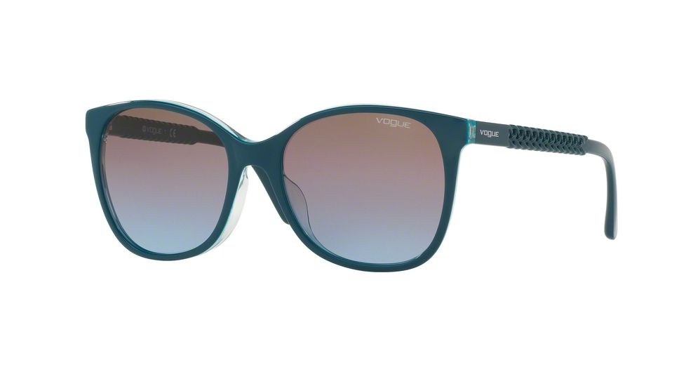 Vogue VO5032SF Bifocal Prescription Sunglasses VO5032SF-249348-54 - Lens Diameter 54 mm, Frame Color Top Green/green/opal Green