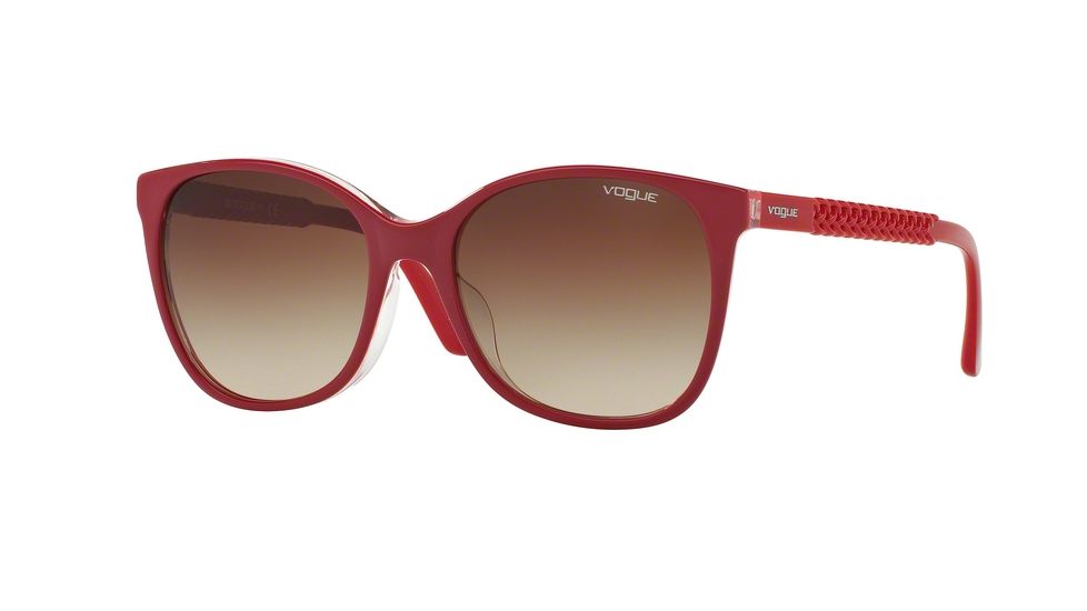 Vogue VO5032SF Bifocal Prescription Sunglasses VO5032SF-249413-54 - Lens Diameter 54 mm, Frame Color Top Red/red/opal Pink