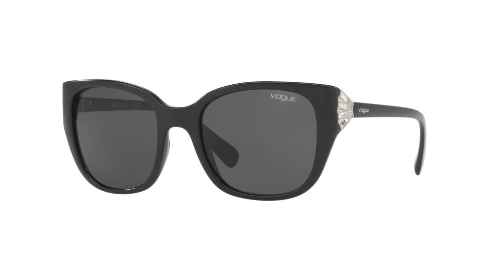 Vogue VO5061SB Progressive Prescription Sunglasses VO5061SB-W44-87-53 - Lens Diameter 53 mm, Frame Color Black