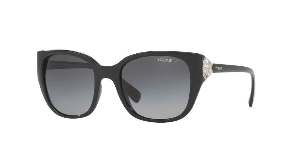Vogue VO5061SB Progressive Prescription Sunglasses VO5061SB-W44-T3-53 - Lens Diameter 53 mm, Frame Color Black