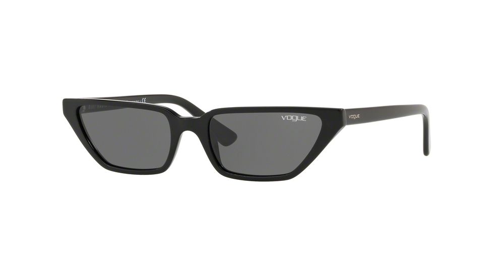 Vogue VO5235S Sunglasses W44/87-53 - Black Frame, Grey Lenses
