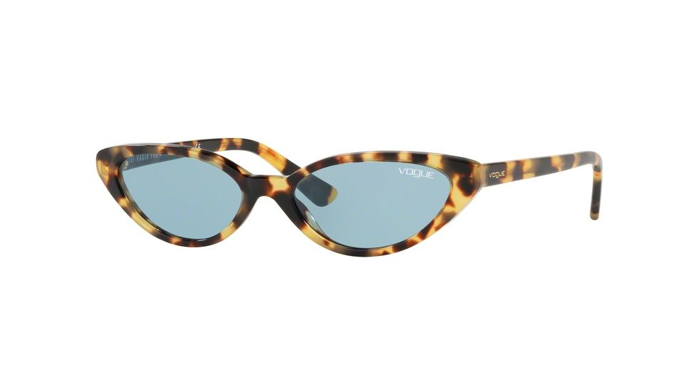 Vogue VO5237S Prescription Sunglasses VO5237S-260580-52 - Lens Diameter 52 mm, Frame Color Brown Yellow Tortoise