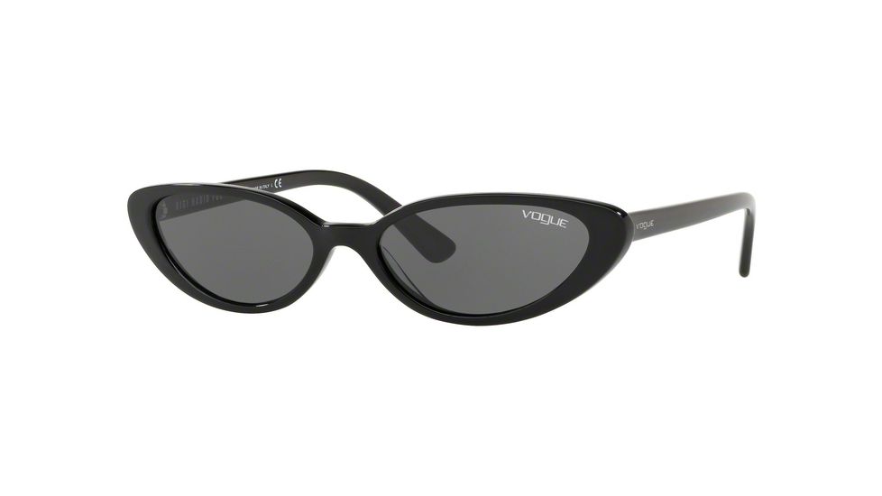 Vogue VO5237S Prescription Sunglasses, 52mm, Black, VO5237S-W44-87-52-SV