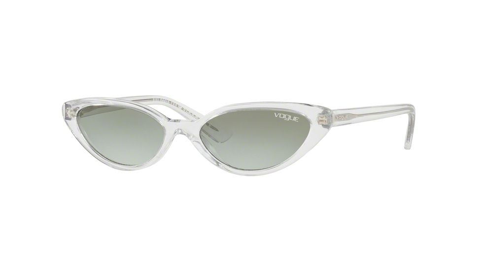 Vogue VO5237S Prescription Sunglasses, 52mm, Transparent, VO5237S-W7458E-52-SV