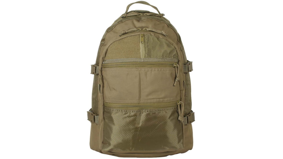 Voodoo Tactical 3-Day Assault Pack w/Skin, Coyote, 15-9660007000